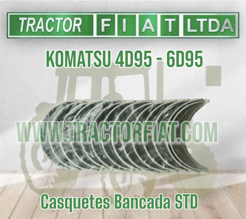 CASQUETE BANCADA STD - MOTOR KOMATSU 6D95/4D95 6D95/4D95