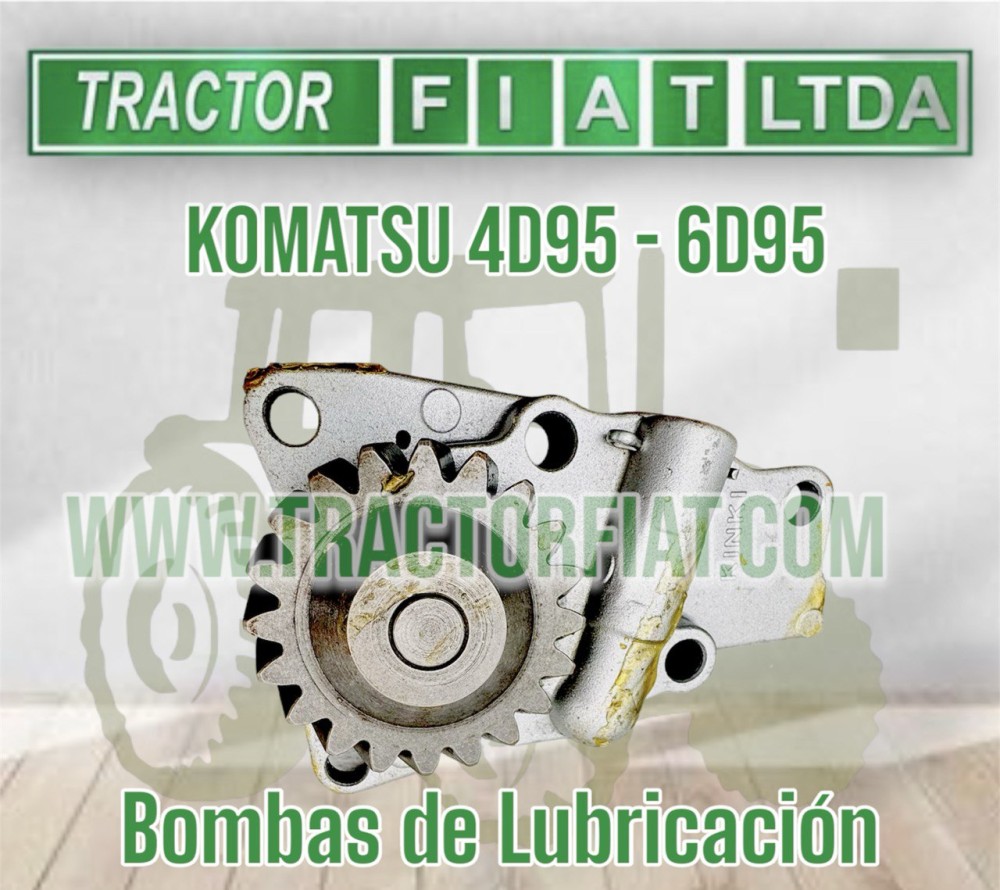 BOMBA DE ACEITE - MOTOR KOMATSU 6D95/4D95
