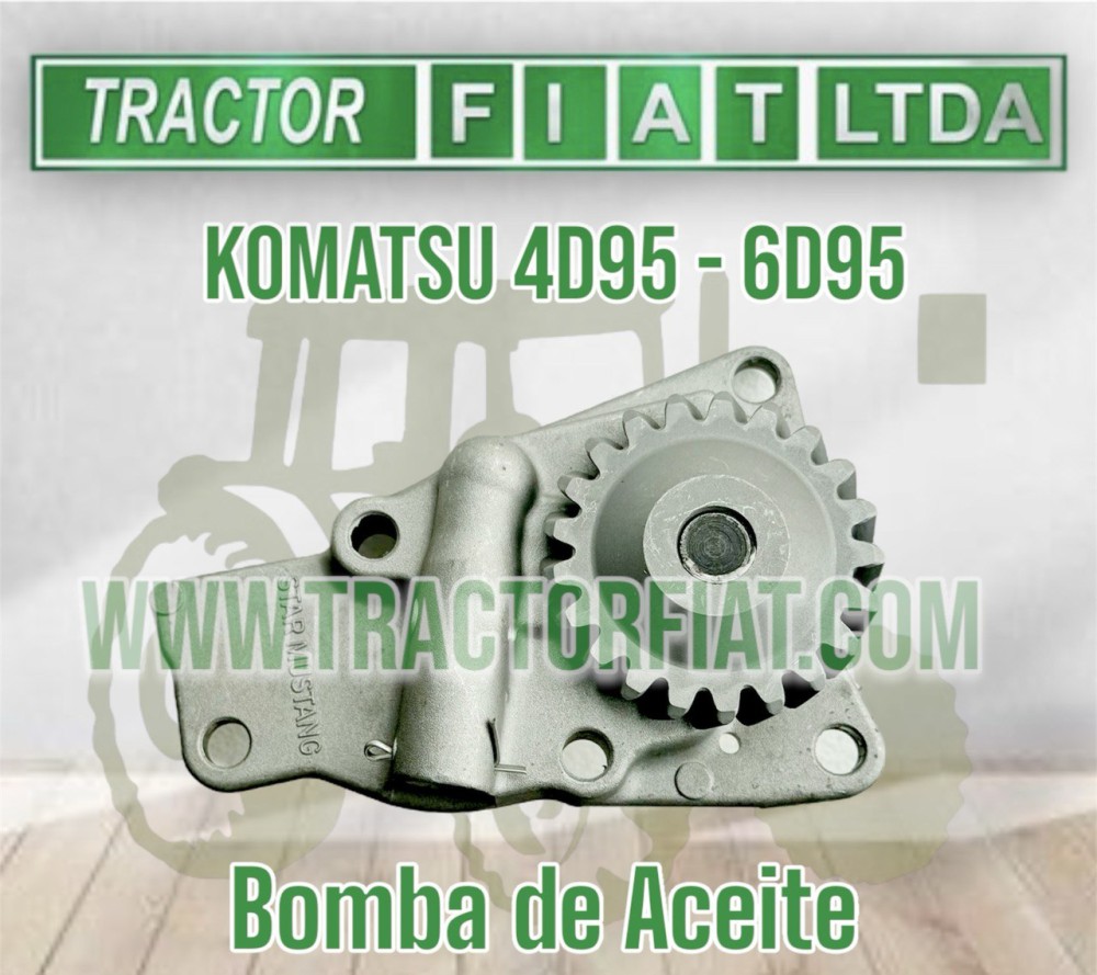 BOMBA DE ACEITE - MOTOR KOMATSU 6D95/4D95