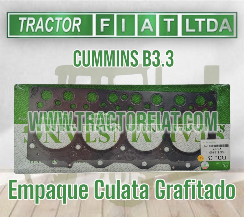 EMPAQUE DE CULATA GRAFITADO - MOTOR CUMMINS QSB3.3