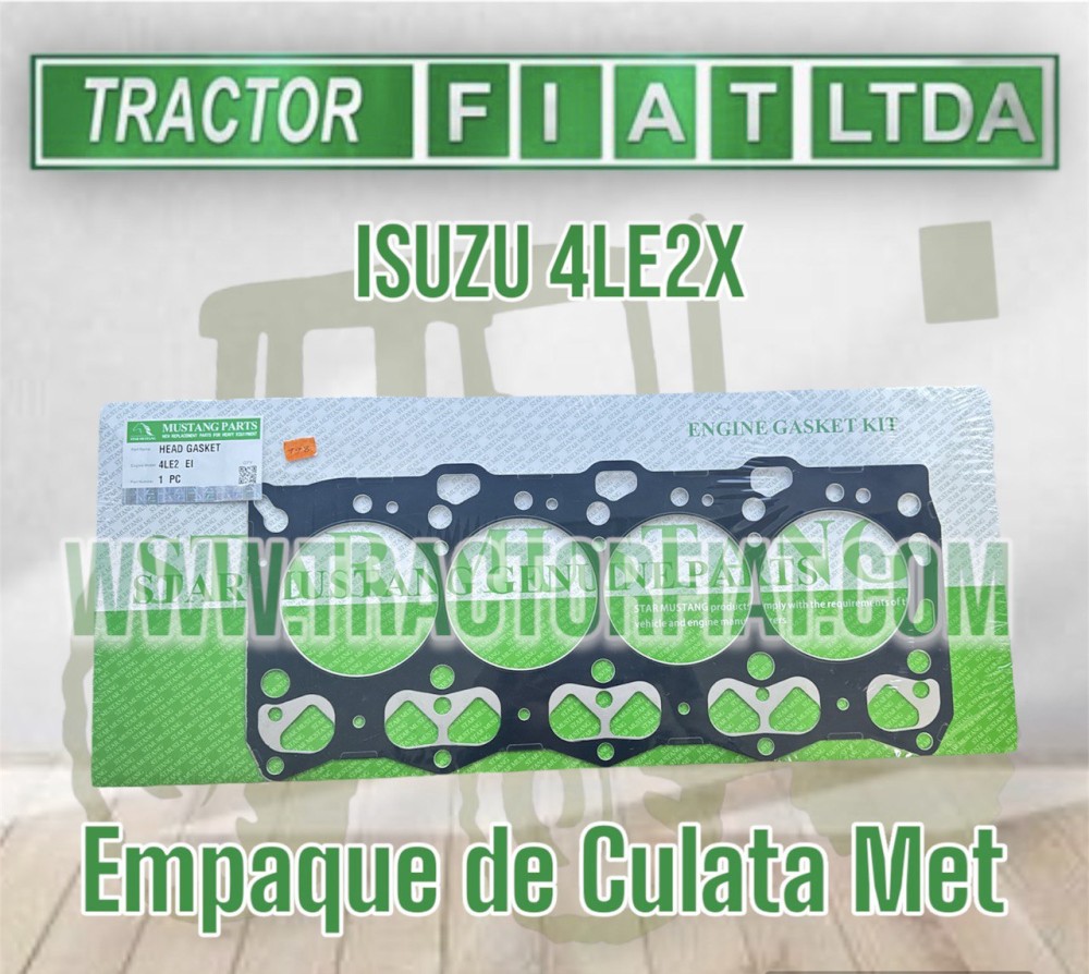 EMPAQUE DE CULATA METALICO - MOTOR ISUZU 4LE2X