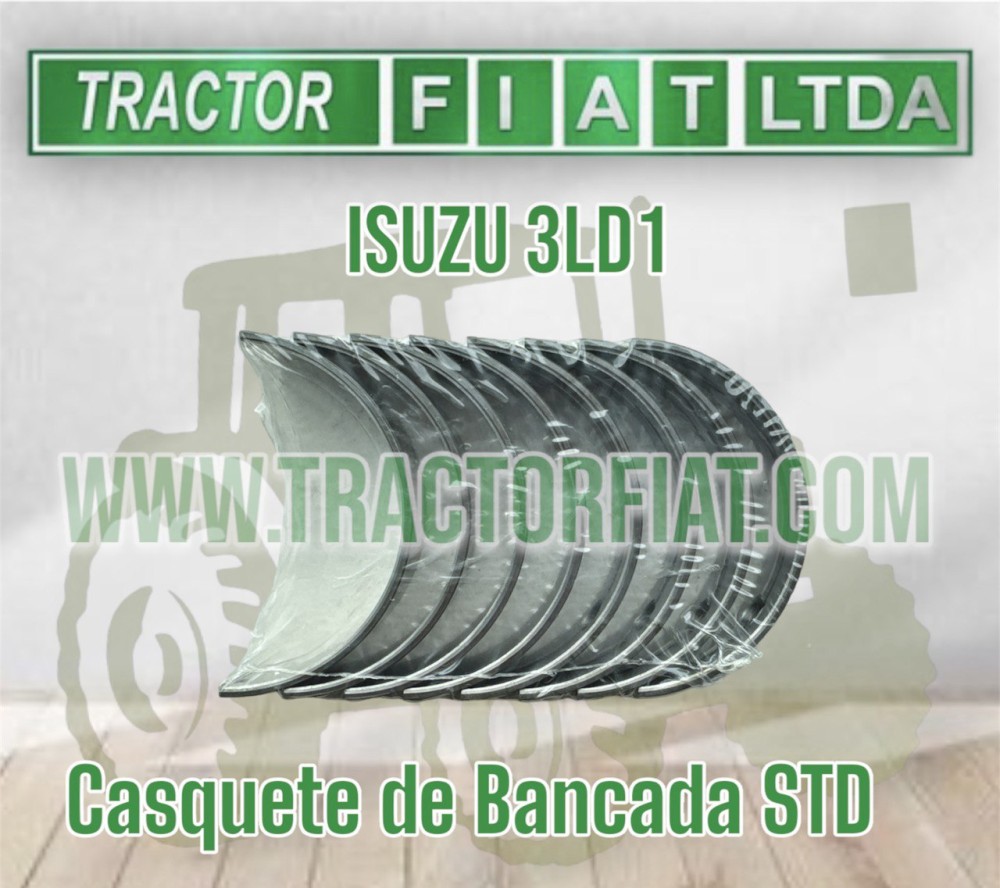 CASQUETES DE BANCADA STD MOTOR ISUZU 3LD1