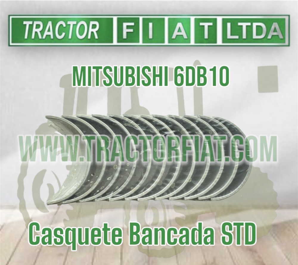 CASQUETES DE BANCADA STD - MOTOR MITSUBISHI 6DB10