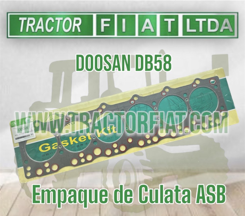 EMPAQUE DE CULATA ASB -MOTOR DOOSAN DB58