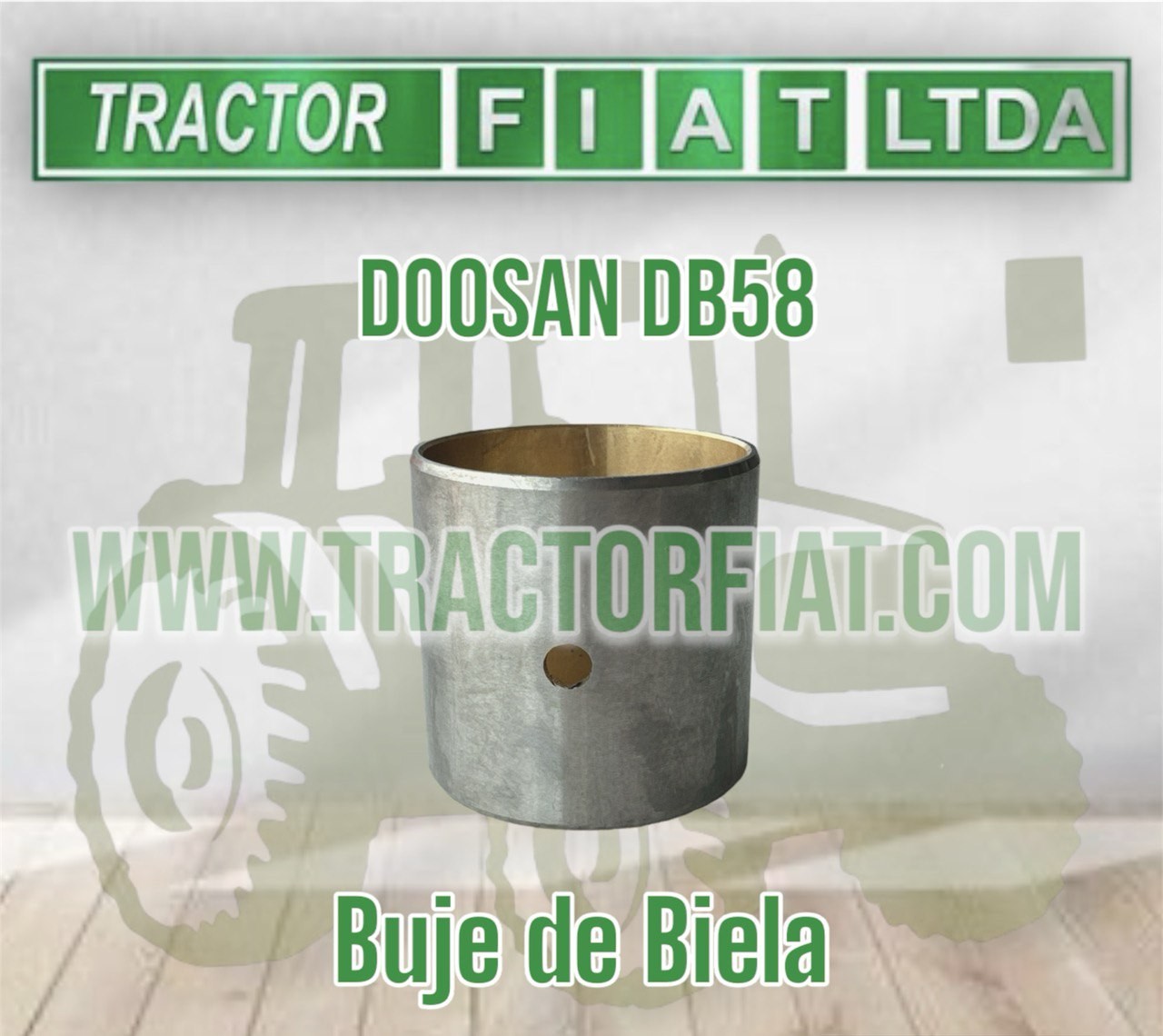 BUJES DE BIELA - MOTOR DOOSAN DB58