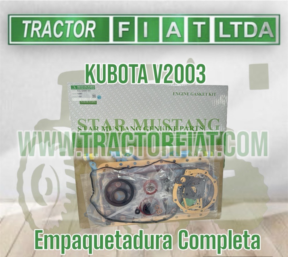 EMPAQUETADURA COMPLETA- MOTOR KUBOTA  V2003