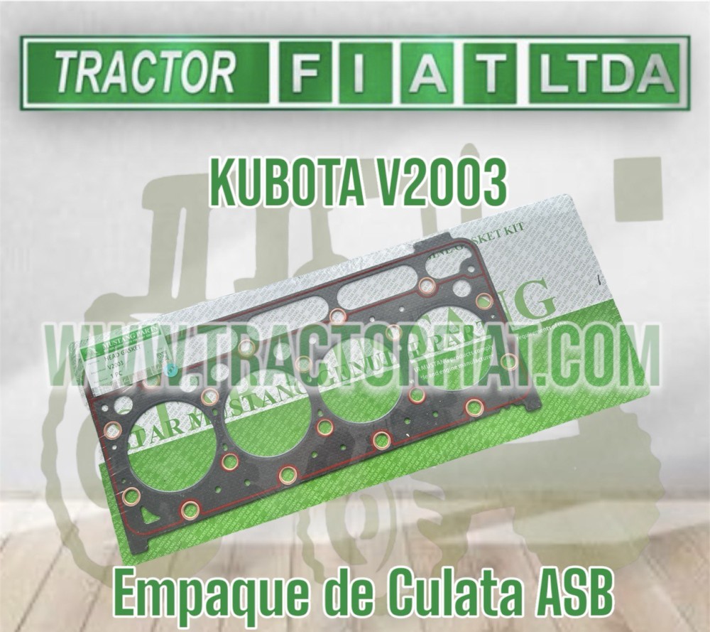 EMPAQUE DE CULATA ASB- MOTOR KUBOTA V2003