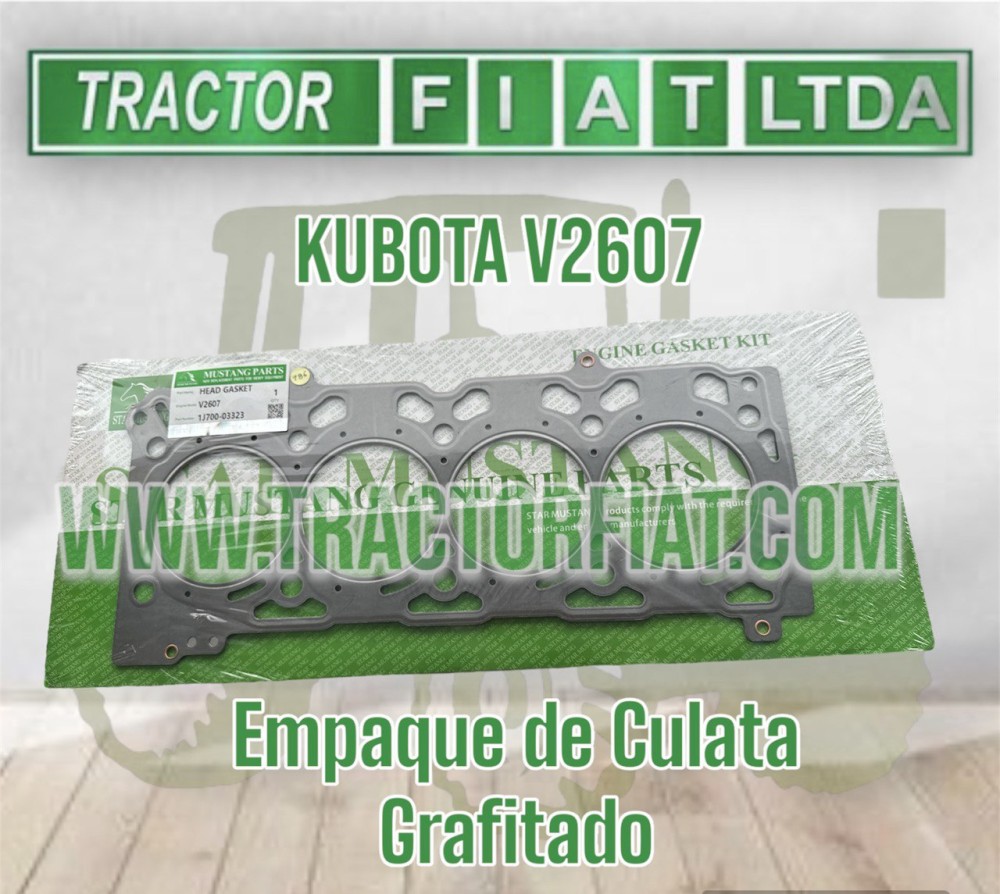 EMPAQUE CULATA - MOTOR KUBOTA V2607