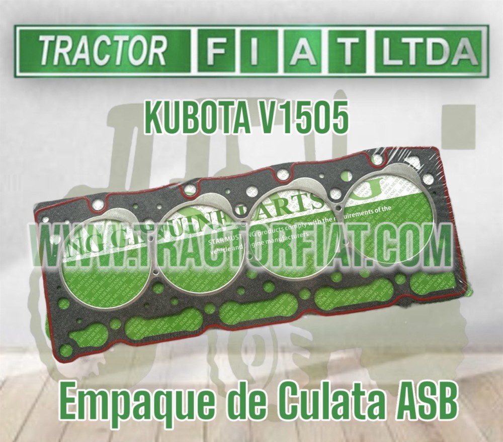 EMPAQUE DE CULATA ASBESTO - MOTOR KUBOTA V1505