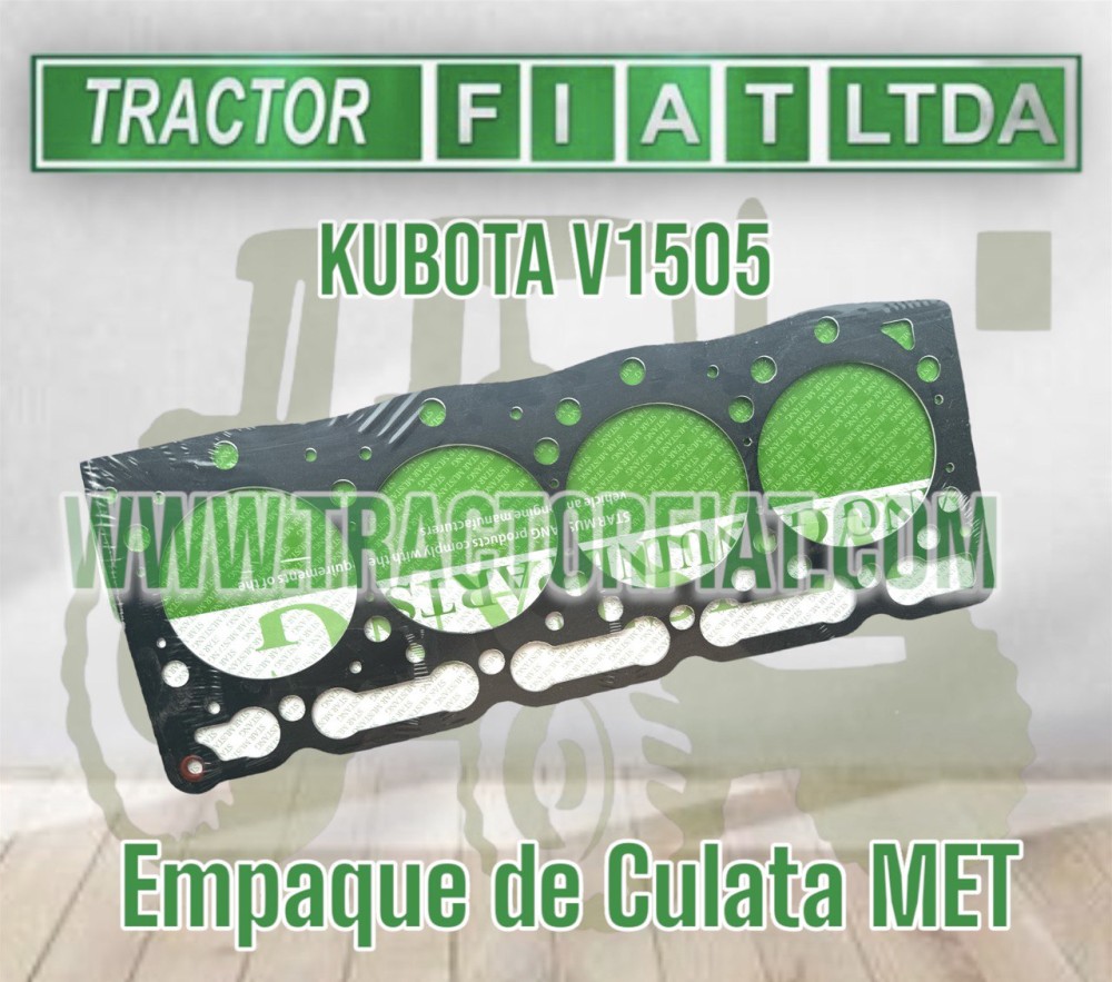 EMPAQUE DE CULATA METALICO -MOTOR KUBOTA V1505