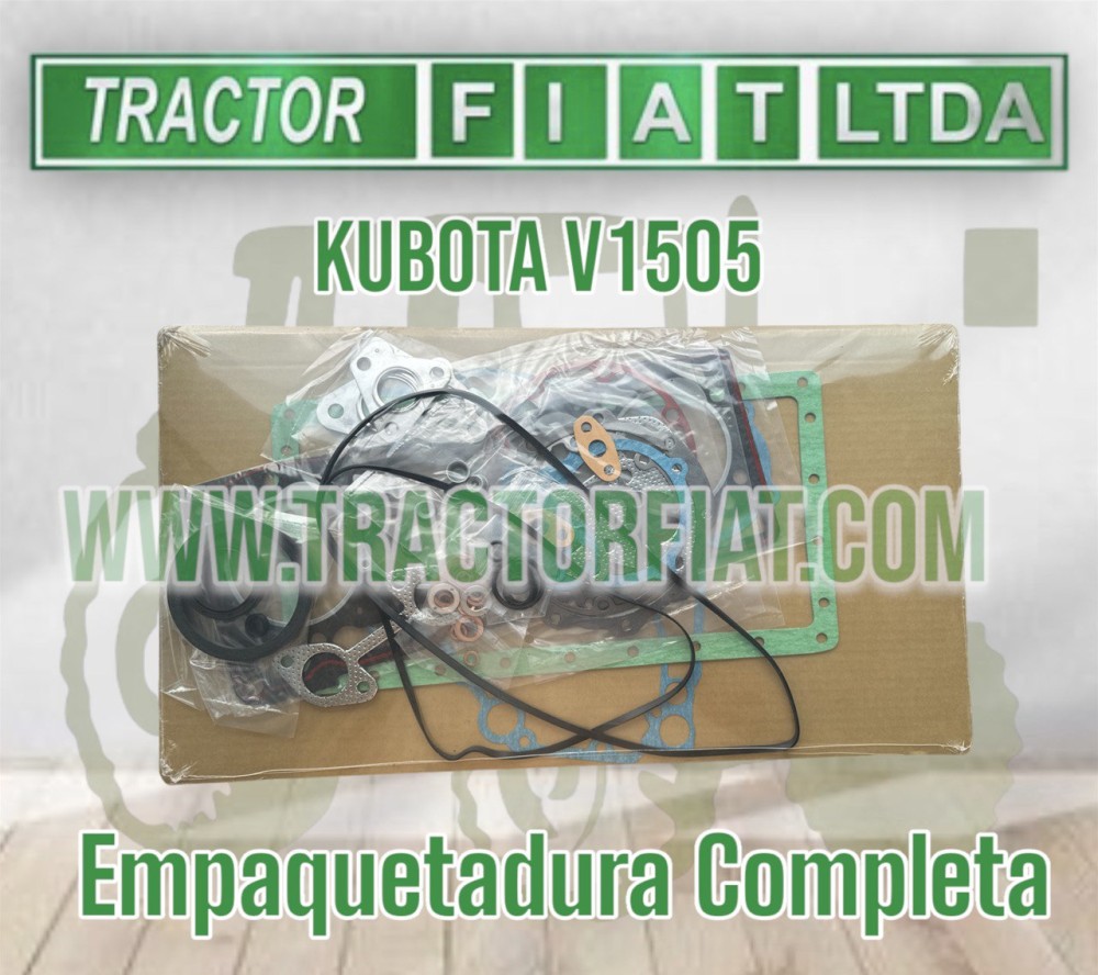 EMPAQUETADURA COMPLETA- MOTOR KUBOTA V1505T