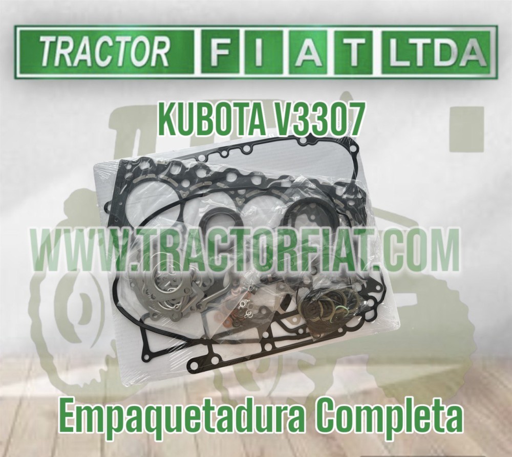EMPAQUETADURA COMPLETA -MOTOR KUBOTA  V3307