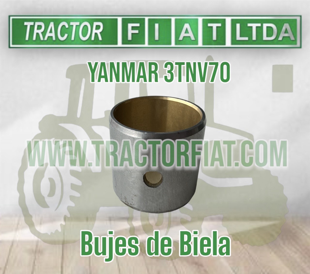 BUJES DE BIELA - MOTOR YANMAR 3TNV70