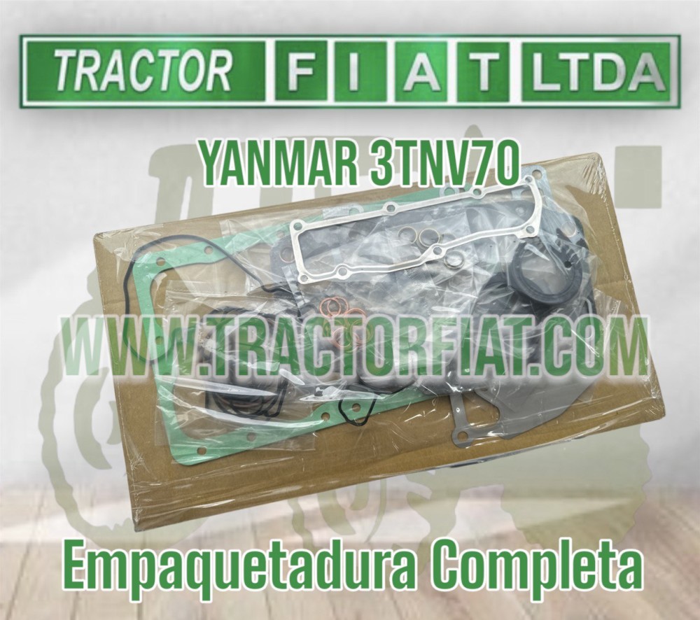 EMPAQUETADURA DE MOTOR COMPLETA- YANMAR 3TNV70