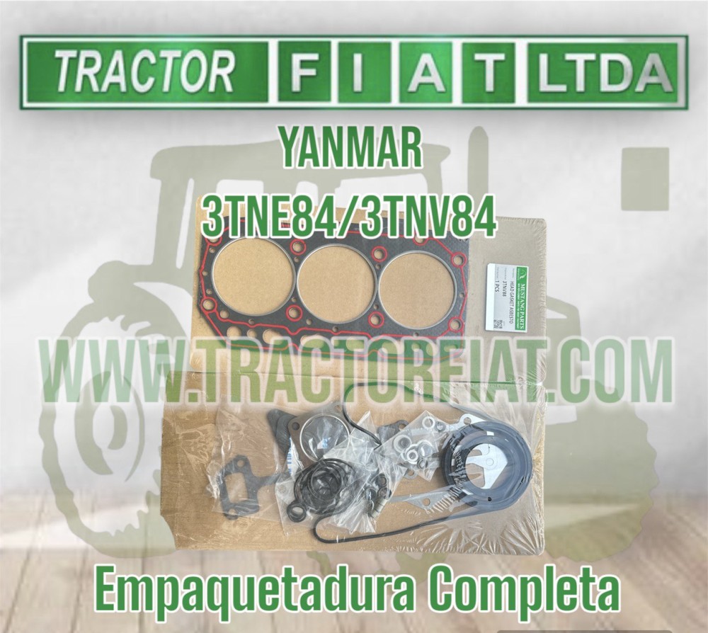 EMPAQUETADURA DE MOTOR COMPLETA - YANMAR 3TNE84/3TNV84