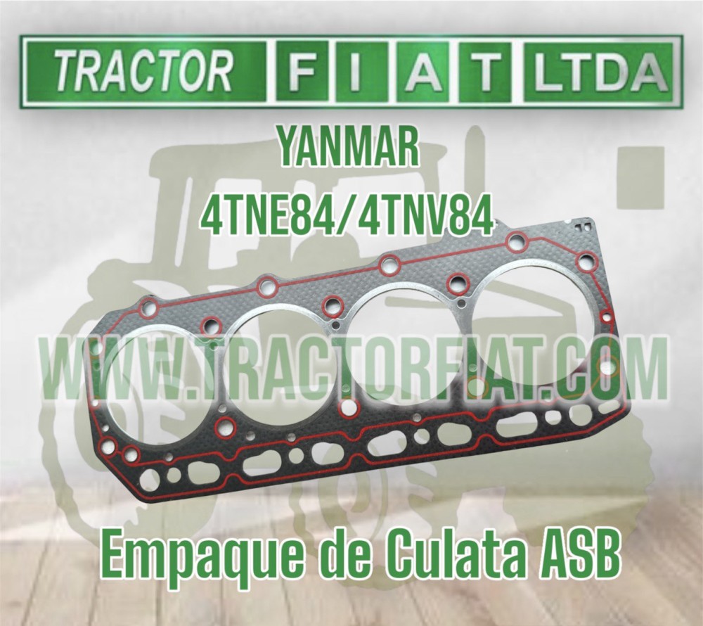 EMPAQUE DE CULATA ASB- MOTOR YANMAR 4TNV84/4TNE84