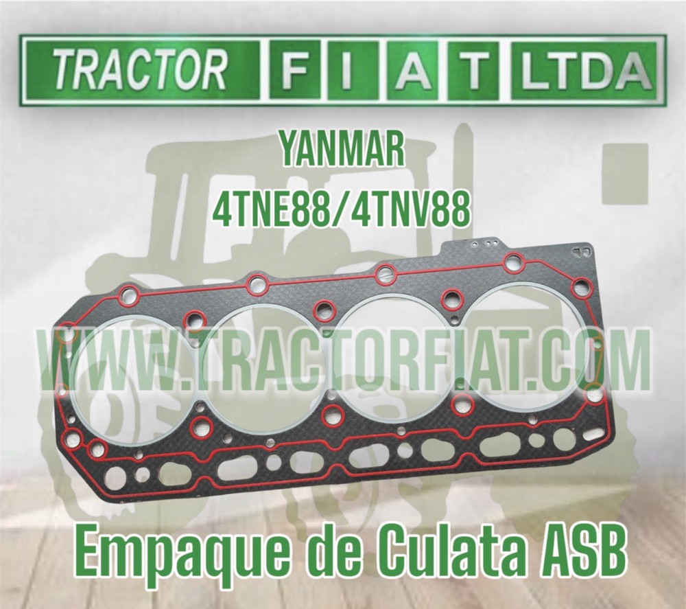 EMPAQUE DE CULATA ASB -MOTOR YANMAR 4TNV88/4TNE88