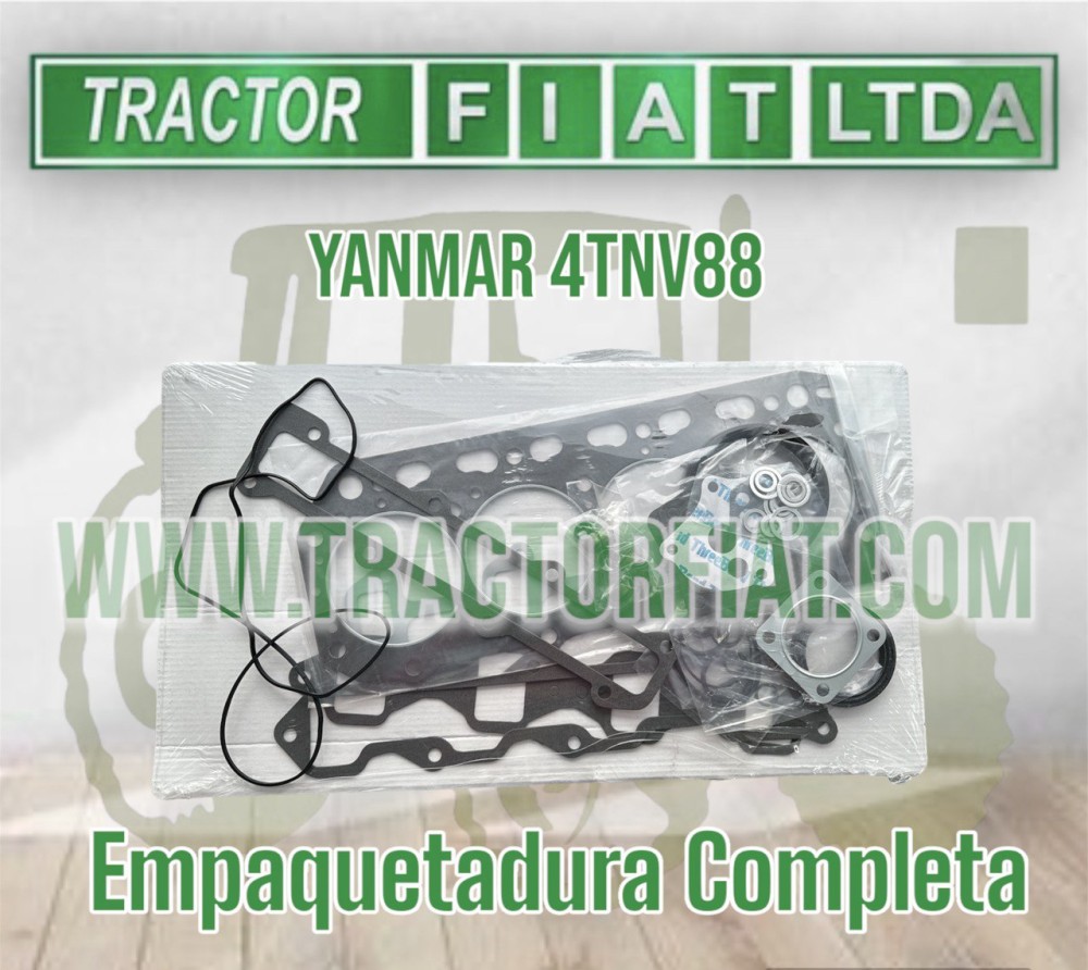 EMPAQUETADURA DE MOTOR COMPLETA-YANMAR 4TNV88