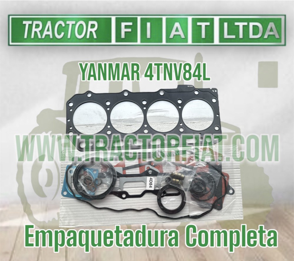 EMPAQUETADURA DE MOTOR COMPLETA- YANMAR 4TNV84 /4TNE84