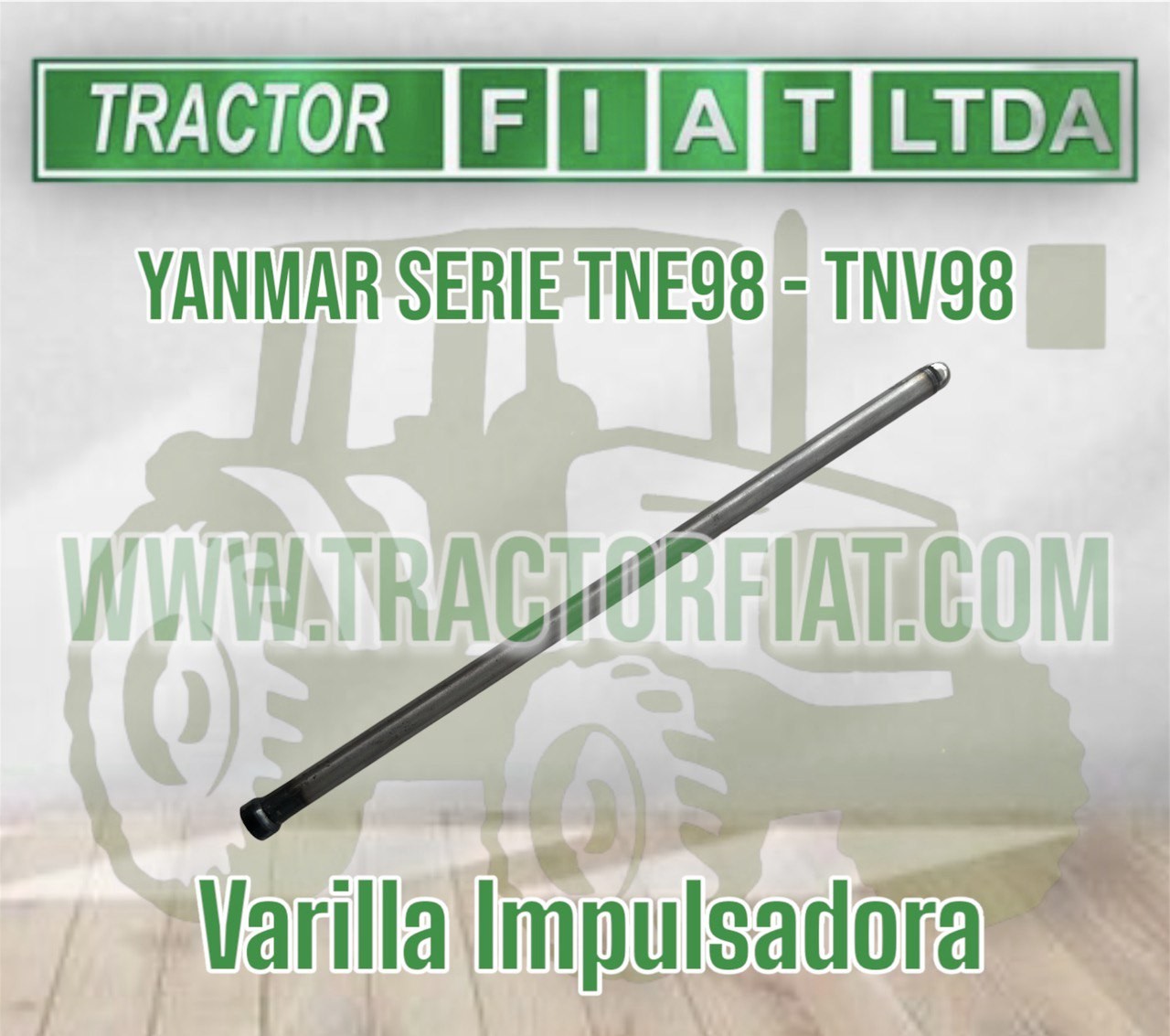 VARILLA IMPULSADORA- MOTOR YANMAR SERIES TNE98/TNV98