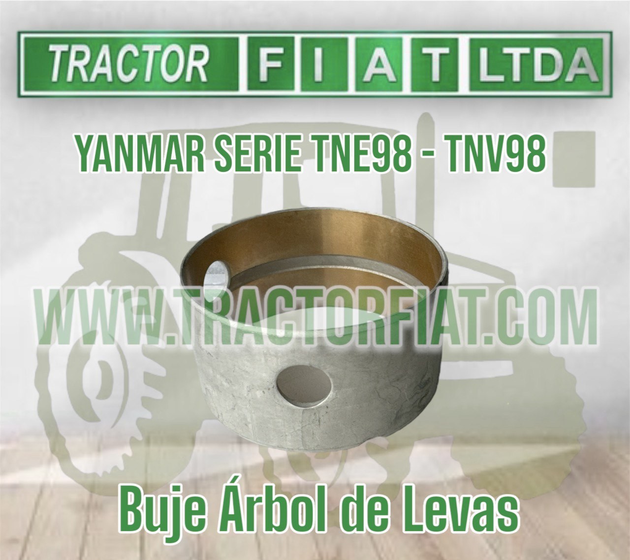 BUJE DE LEVAS- MOTOR YANMAR SERIES TNE98/TNV98