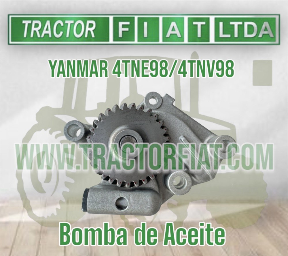 BOMBA DE ACEITE - MOTOR YANMAR 4TNE98/4TNV98